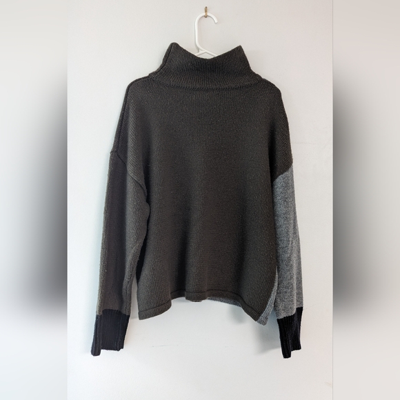 Oak + Fort cowl neck sweater - Picture 2 of 5